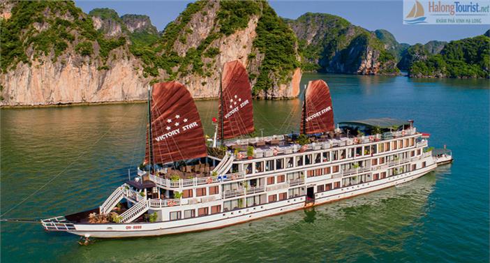 Combo du thuyền Victory Star 5 sao + Khách sạn Hạ Long 4 sao